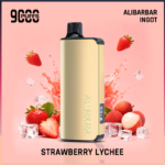 Alibarbar Ingot Strawberry Lychee Ice 9000 Puffs
