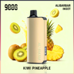 Alibarbar Ingot Kiwi Pineapple 9000 Puffs