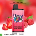 IGET Bar Pro Strawberry Raspberry 10000 Puffs