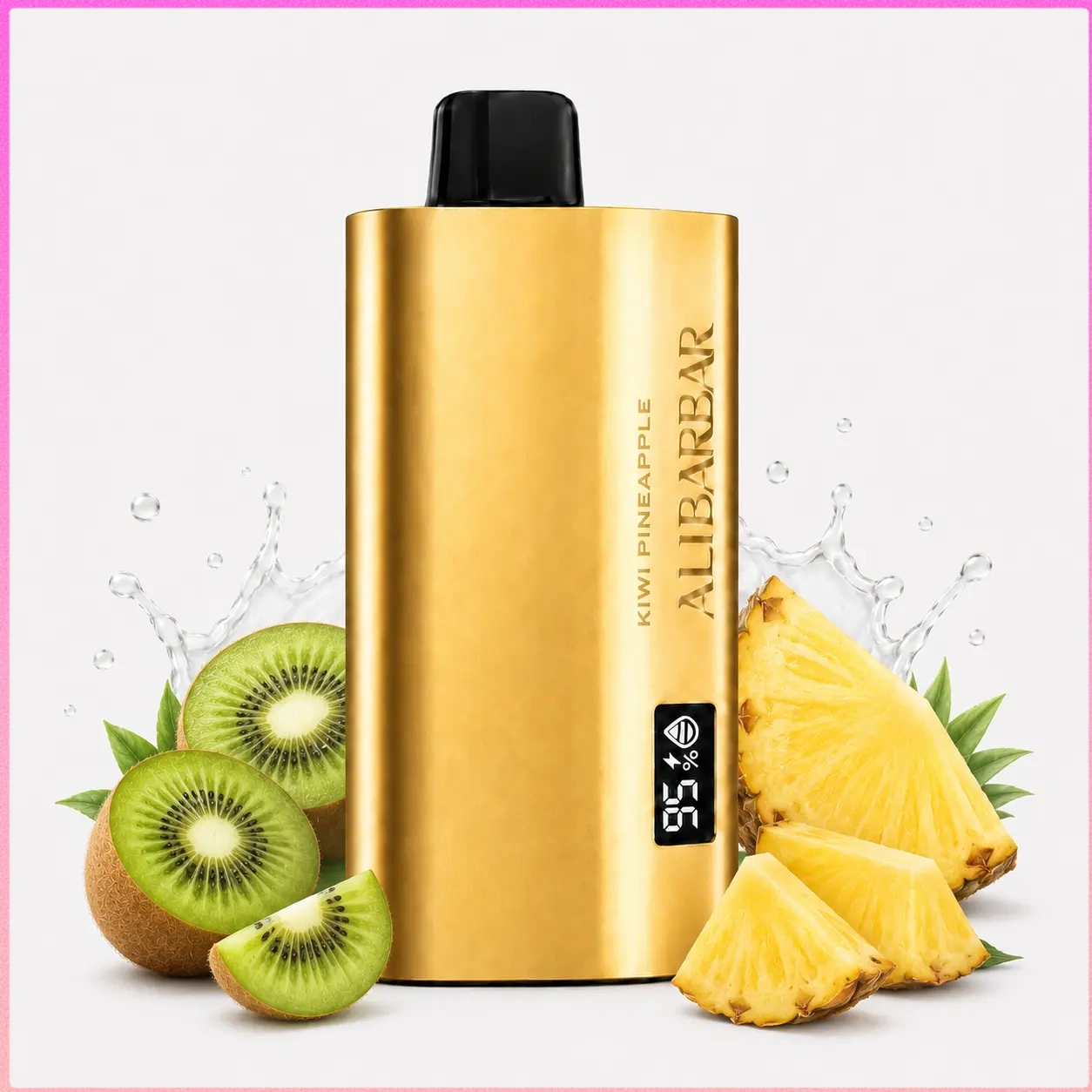 TEQ-Bar-12000-puffs-kiwi-pineapple_compressed.webp TEQ Alibarbar 12000 Puffs Kiwi Pineapple - Image 1